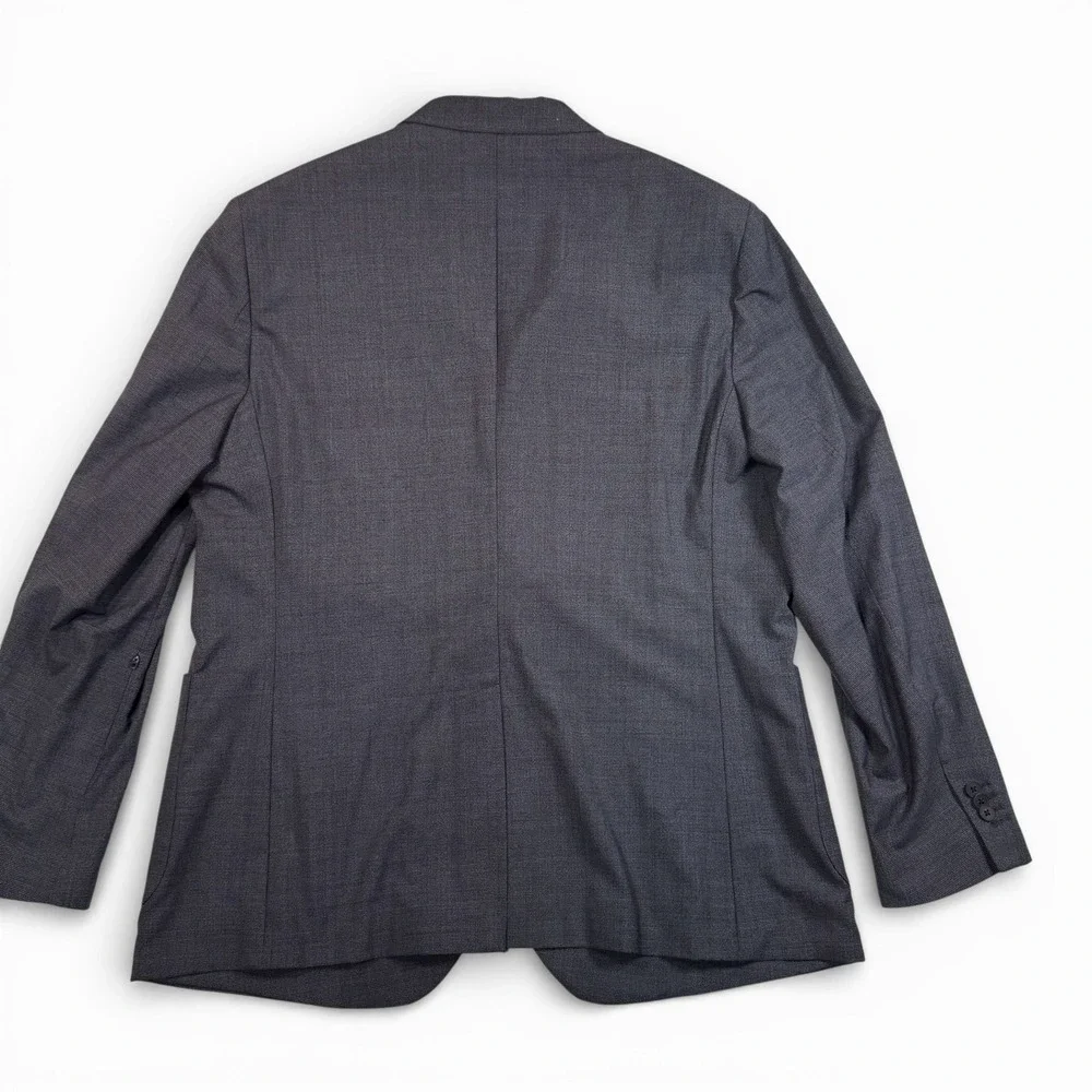 Banana‎ Republic Core Temp Blazer Mens 48L Slim Gray Wool Performance Jacket NWT
